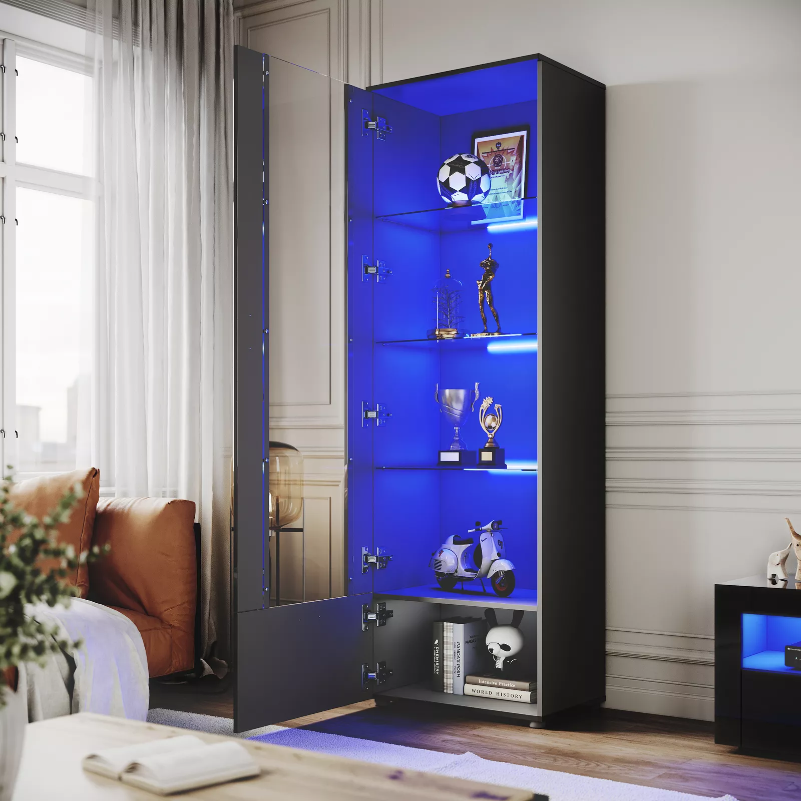Raymond Glass Display Cabinet - Image 2