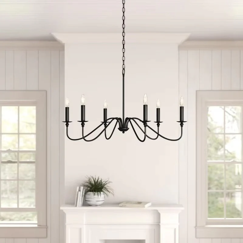 Retro Loft Style Vintage Ceiling Chandelier - Image 4