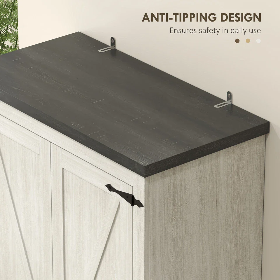 Rex Farmhouse Kitchen Pantry Cabinet - Image 6