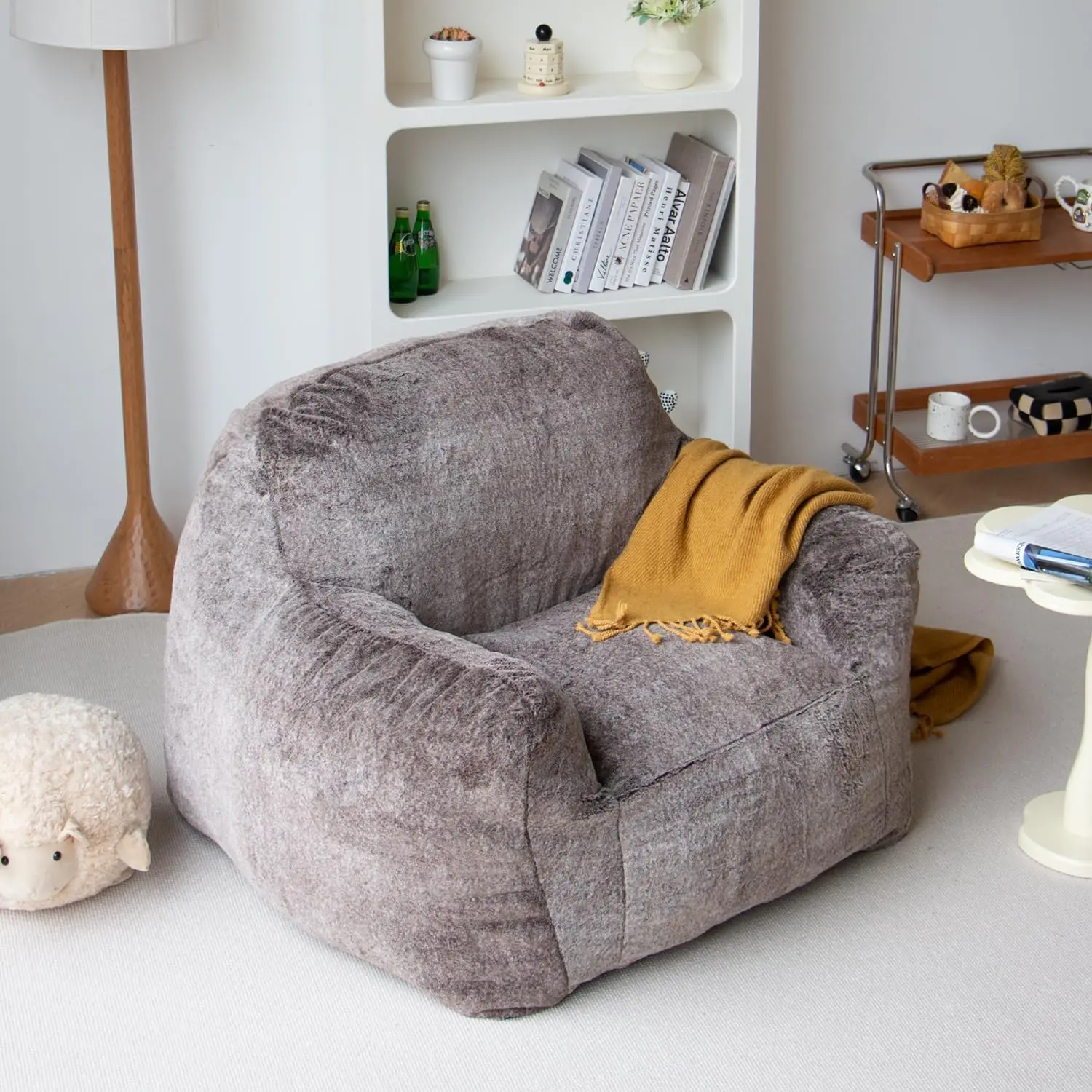 Rhys Giant Bean Bag Sofa Couch - Image 5