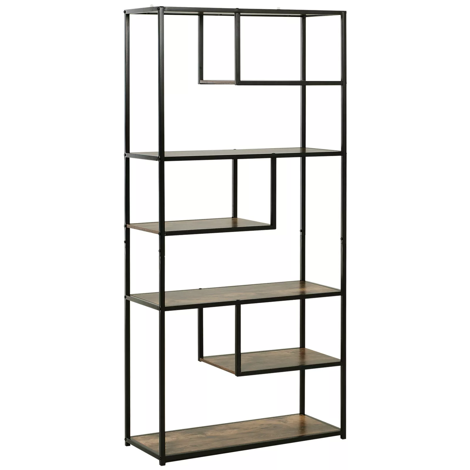 Richard Industrial Bookcase Bookshelf - Image 2