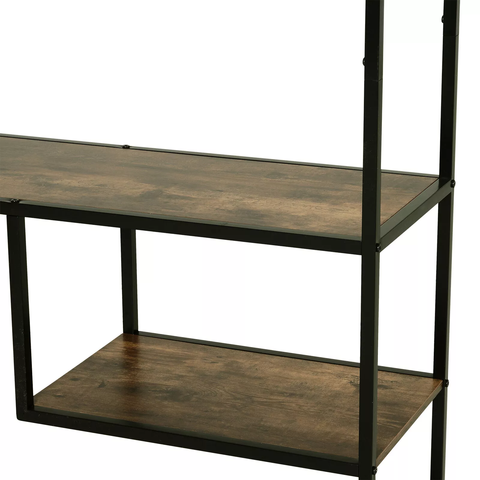 Richard Industrial Bookcase Bookshelf - Image 5