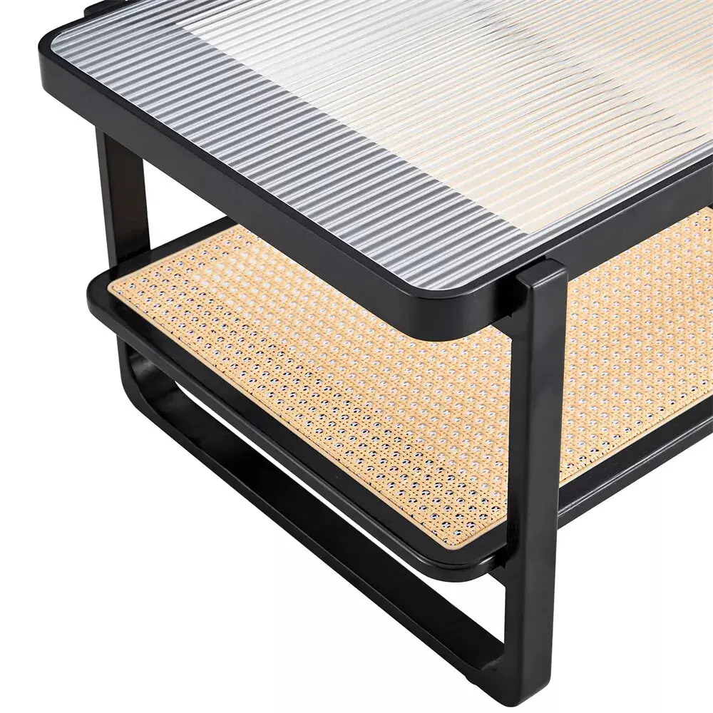 Riya Rattan Coffee Table - Image 5