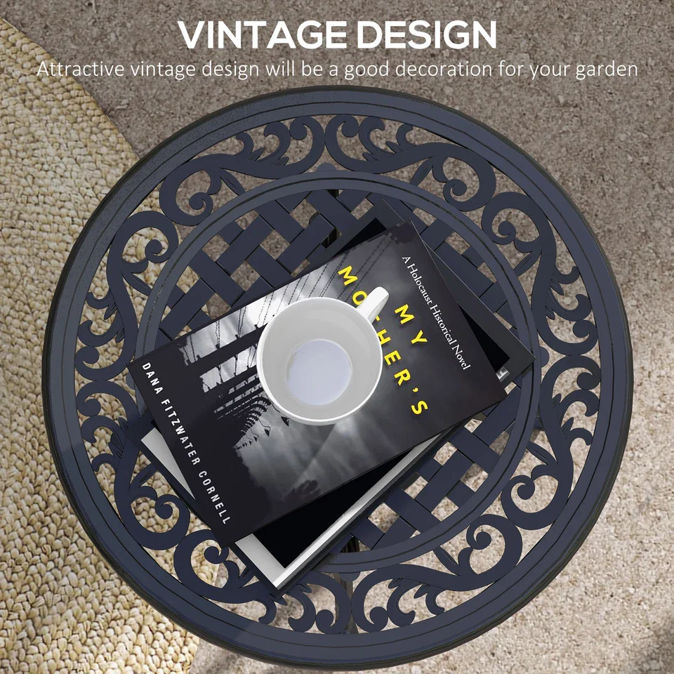 Rocco Aluminium Outdoor Coffee Table - Image 3