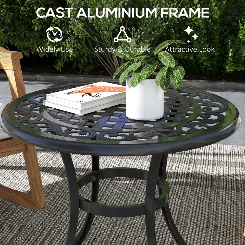 Rocco Aluminium Outdoor Coffee Table - Image 4