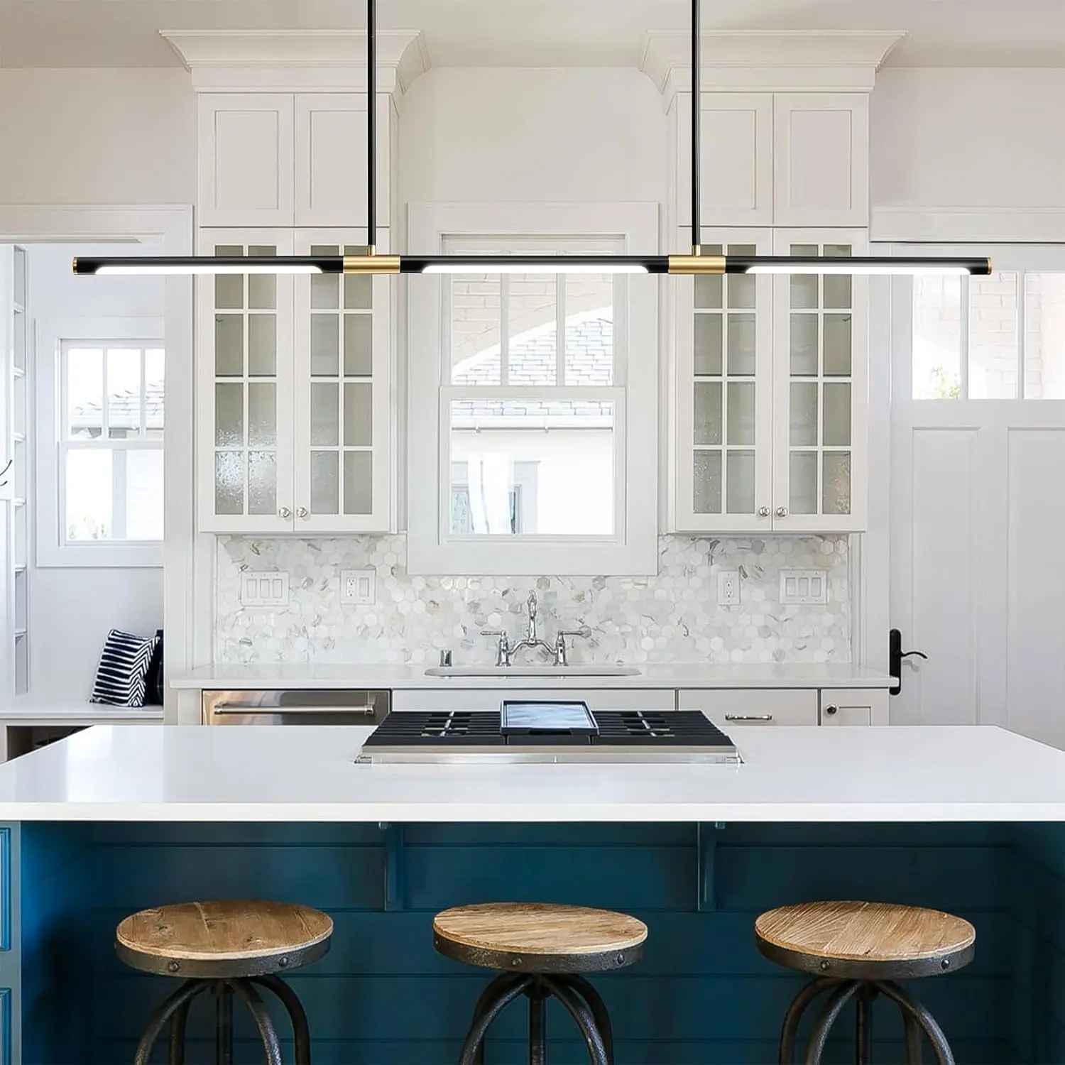 Rod Modern Kitchen Pendant Light - Image 2