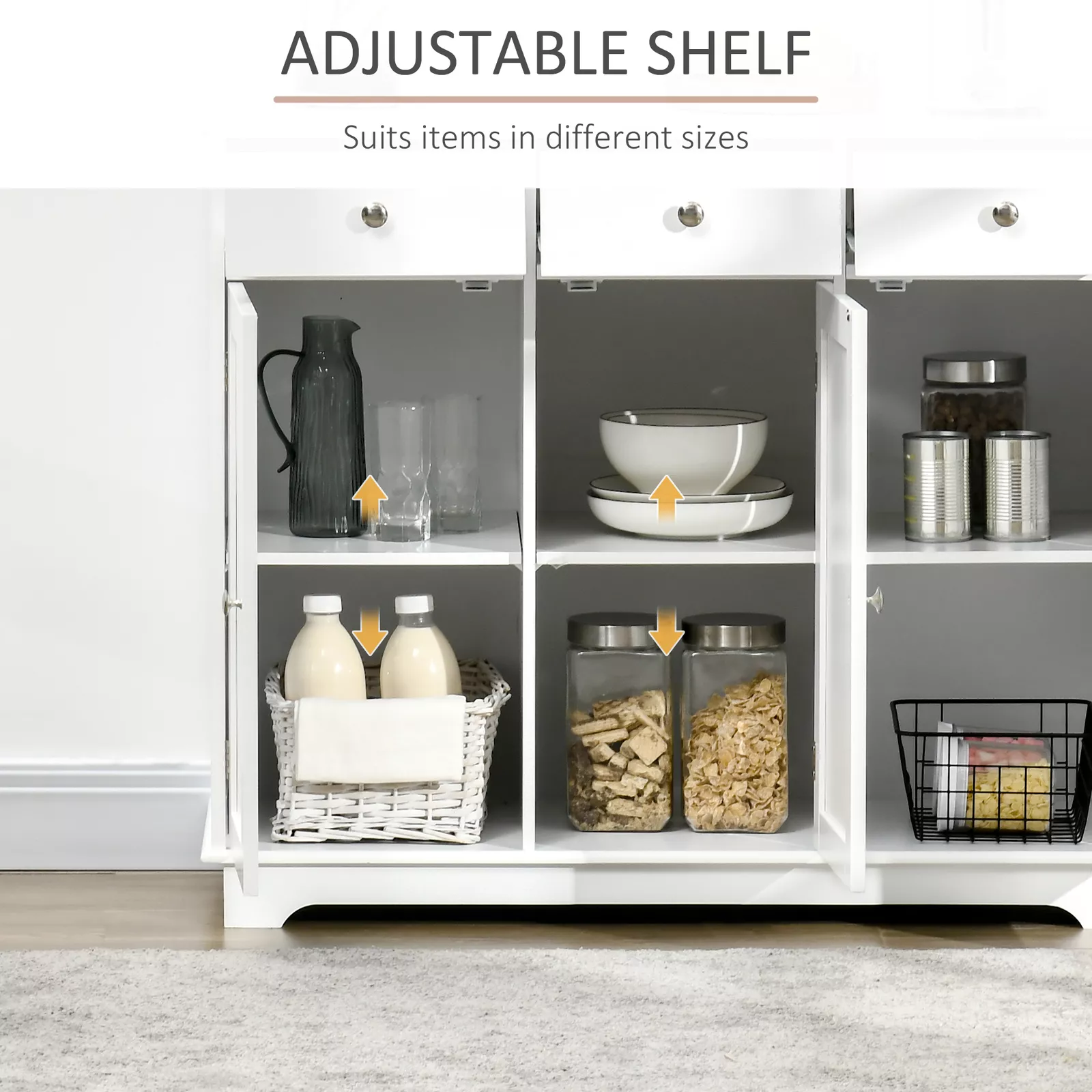 Rodney Sideboard Buffet Cabinet - Image 4