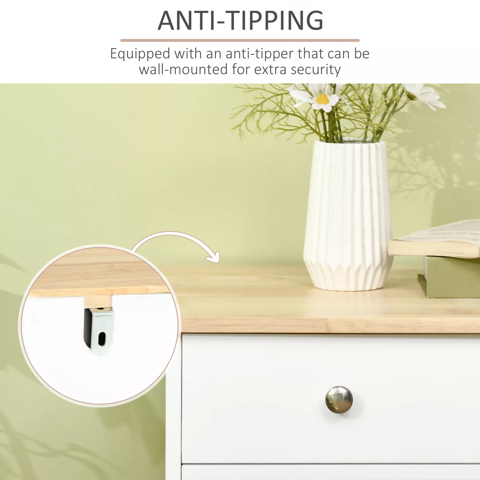Rodney Sideboard Buffet Cabinet - Image 6