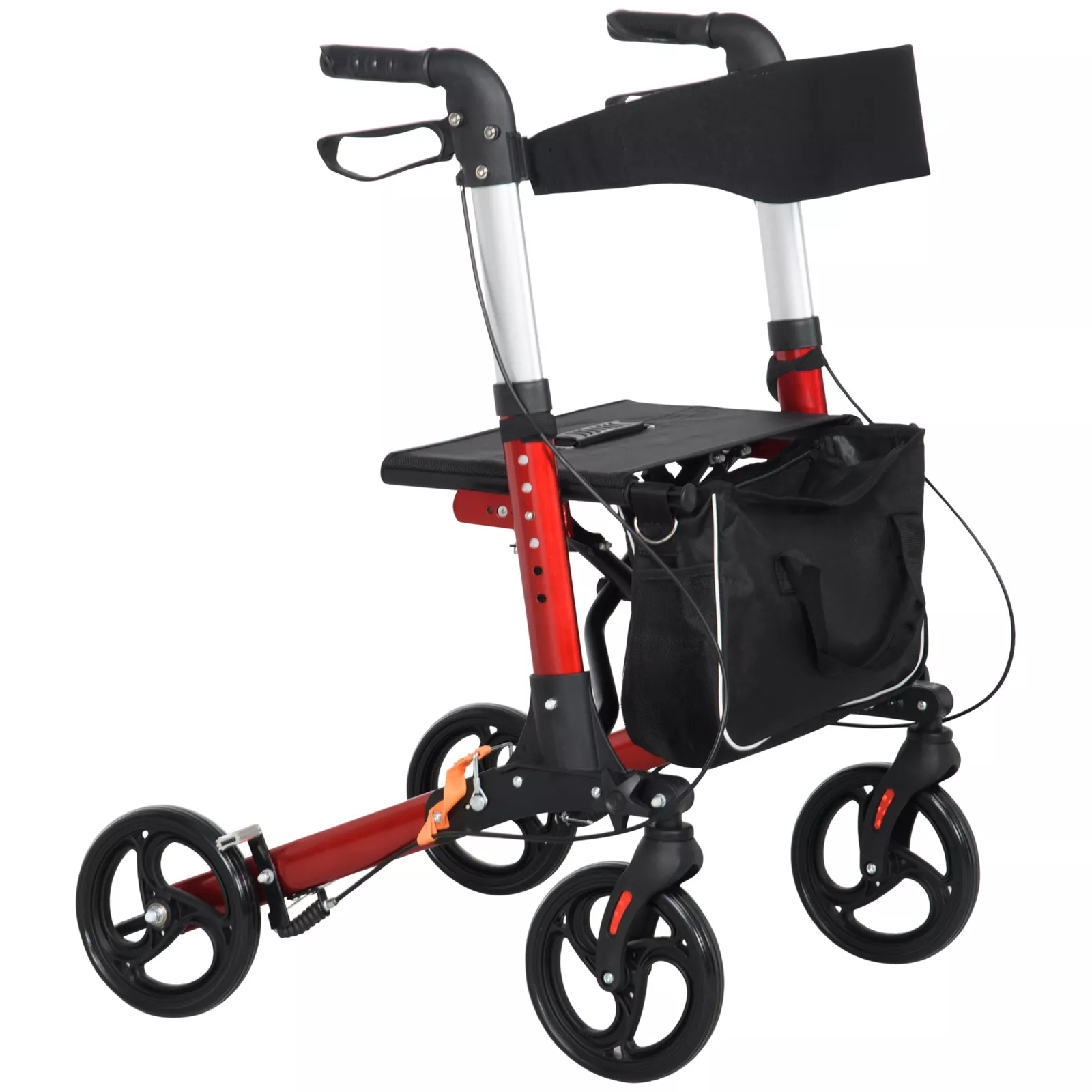 Rollator Elderly Mobility Walker With Seat - Image 2