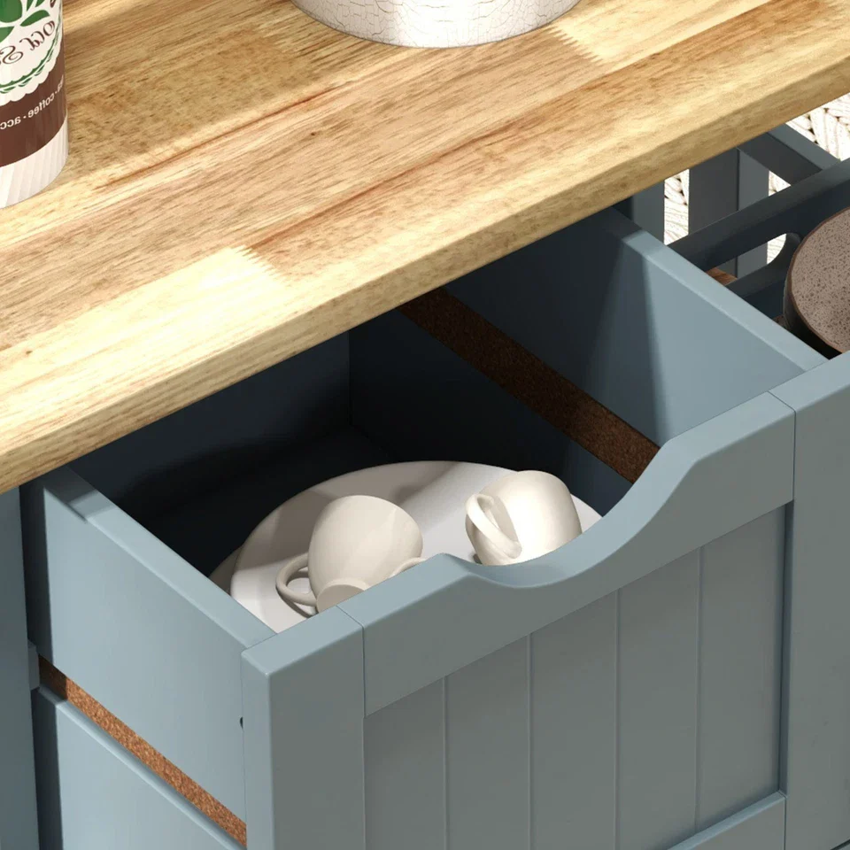 Rory Portable Kitchen Island Cart - Image 8