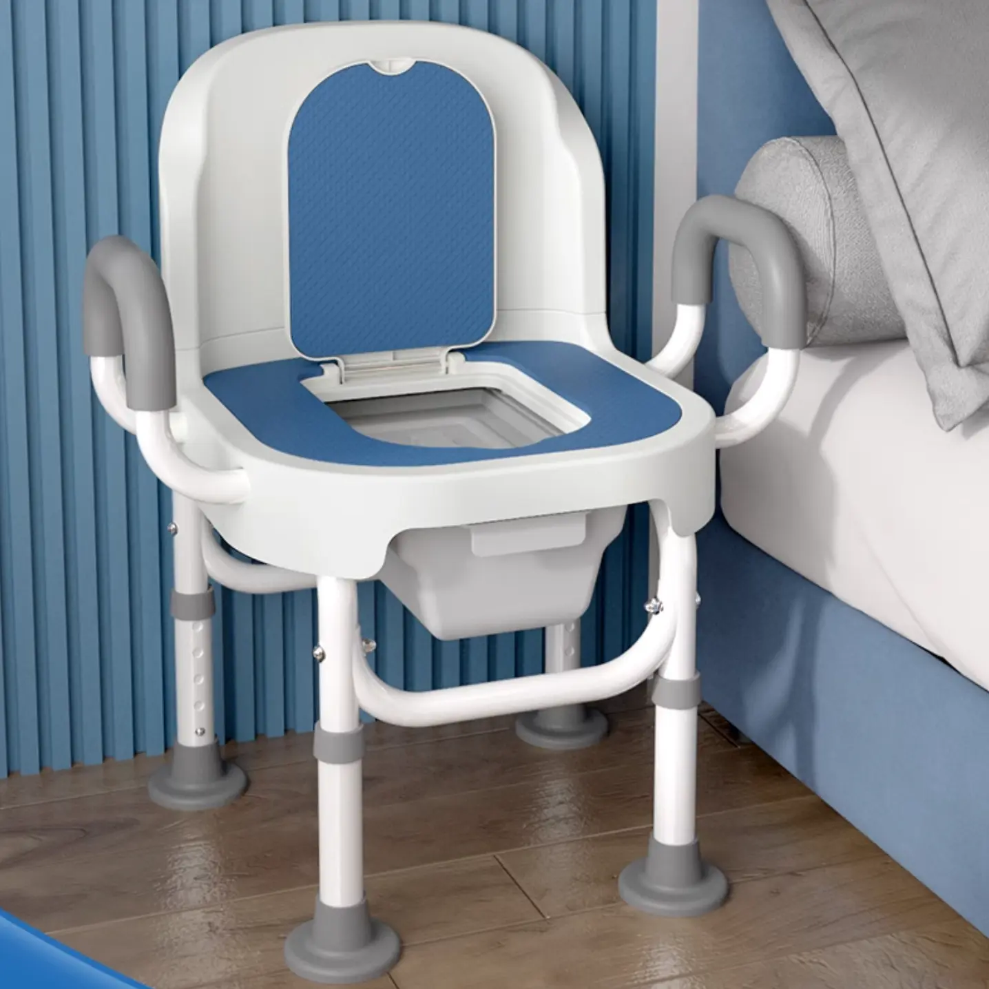 Rosario Adult's Bedside Commode Chair