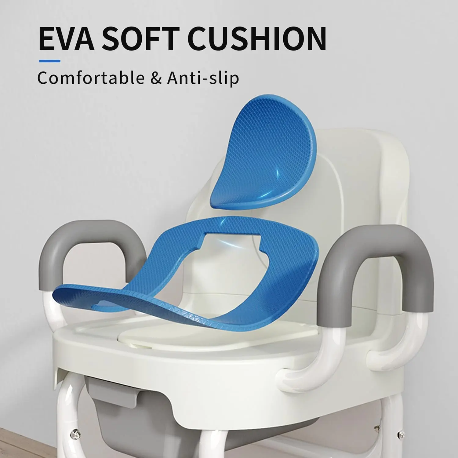 Rosario Adult's Bedside Commode Chair - Image 5