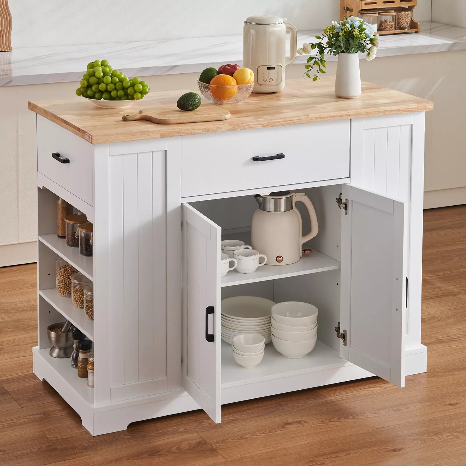 Ross Kitchen Island With Seating