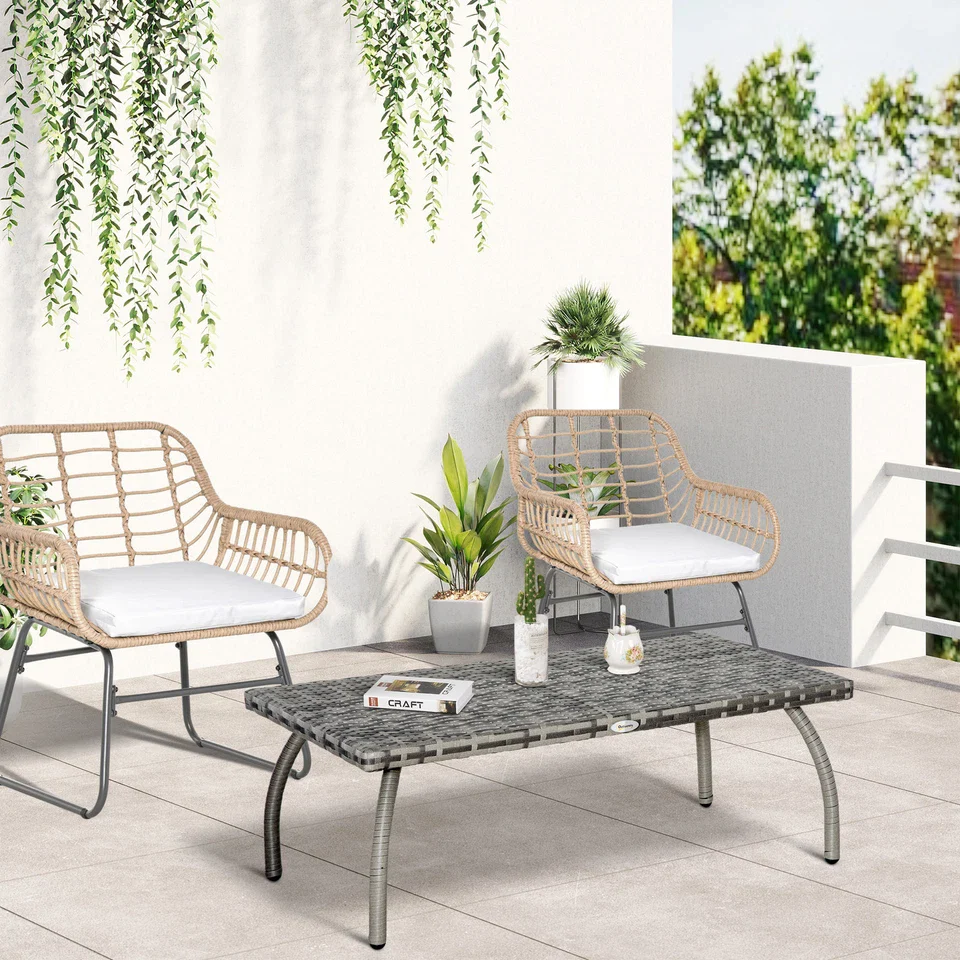 Ruiz Rattan Outdoor Coffee Table