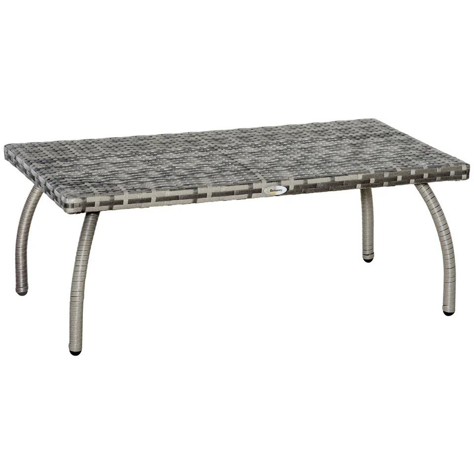 Ruiz Rattan Outdoor Coffee Table - Image 2