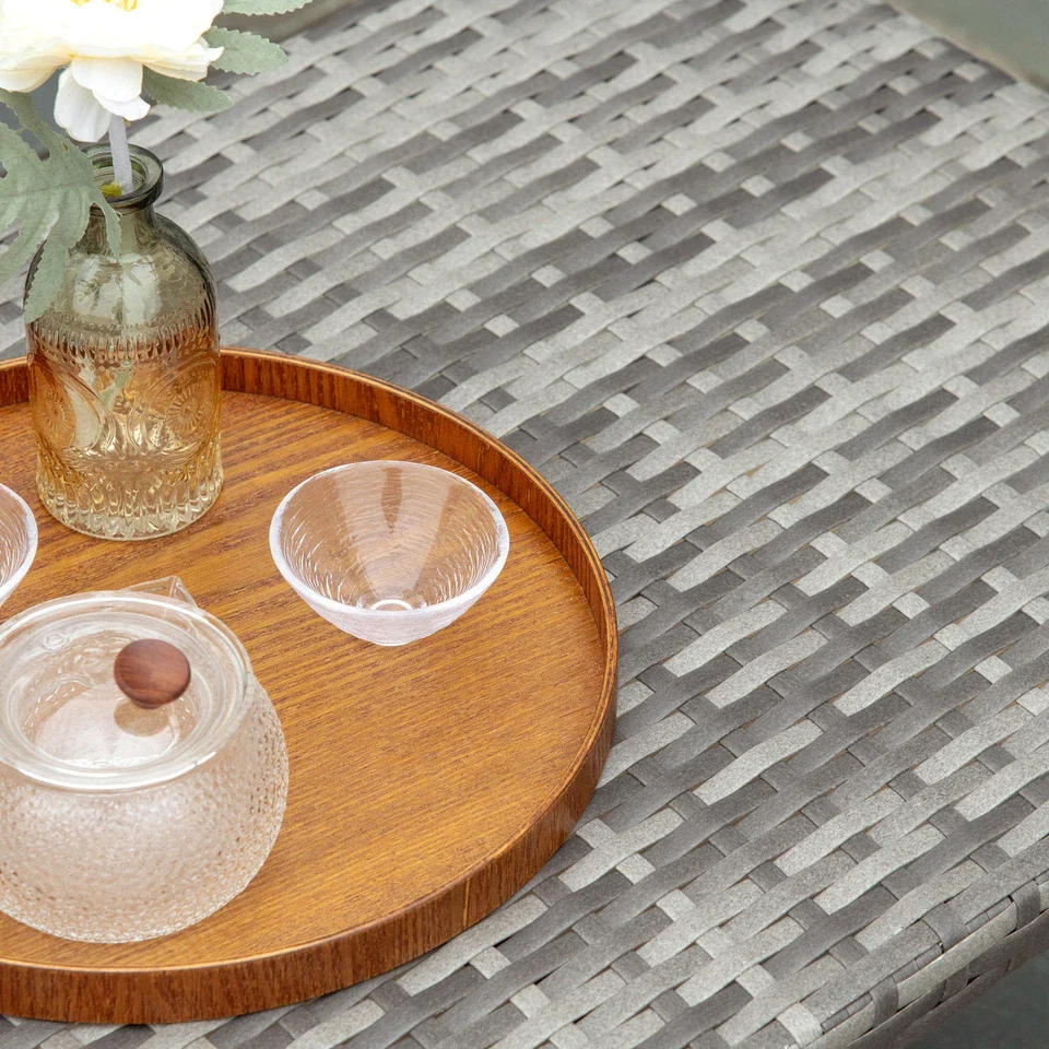 Ruiz Rattan Outdoor Coffee Table - Image 5