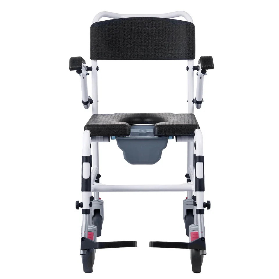 Sadie Elderly Shower Commode Wheelchair - Image 4