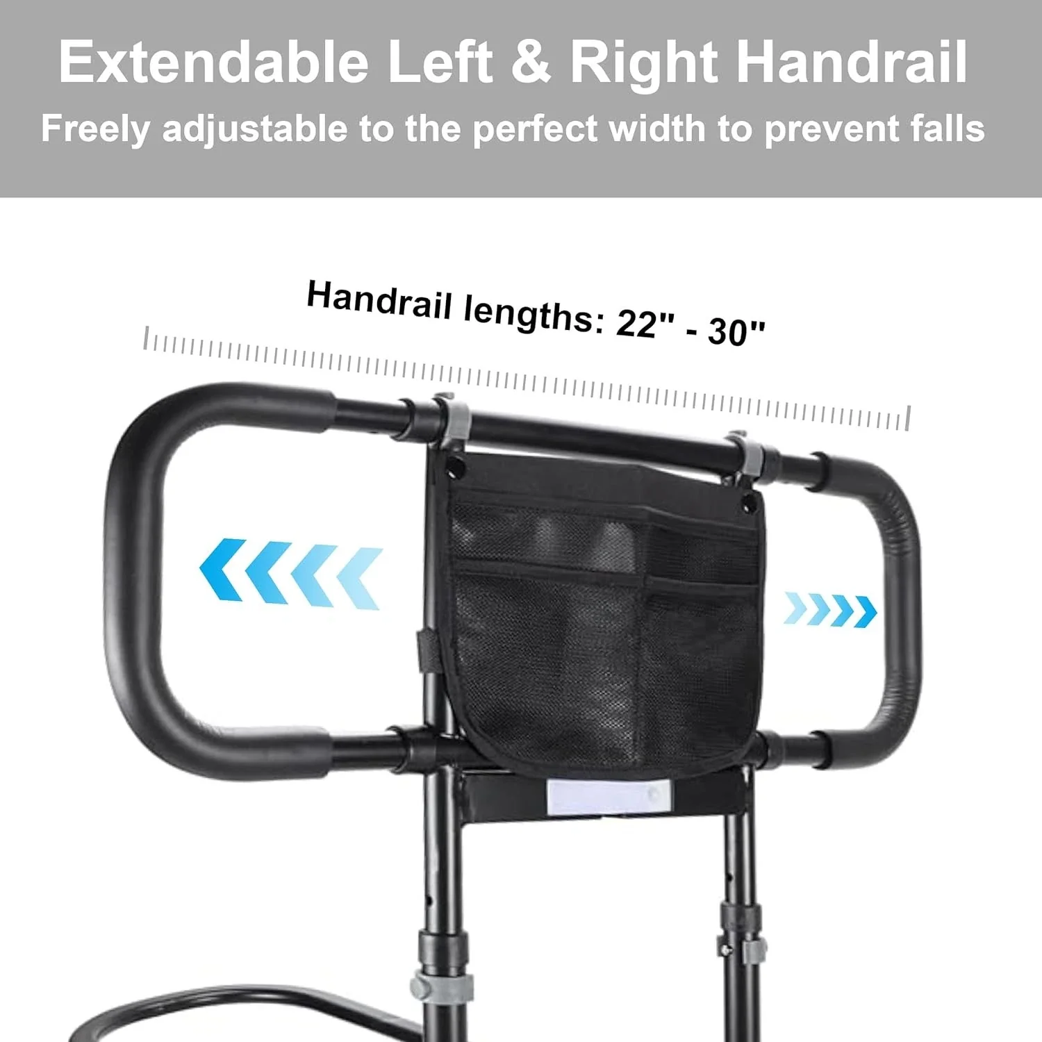 Senior Safety Bed Rail (Extendable Handle) - Image 3