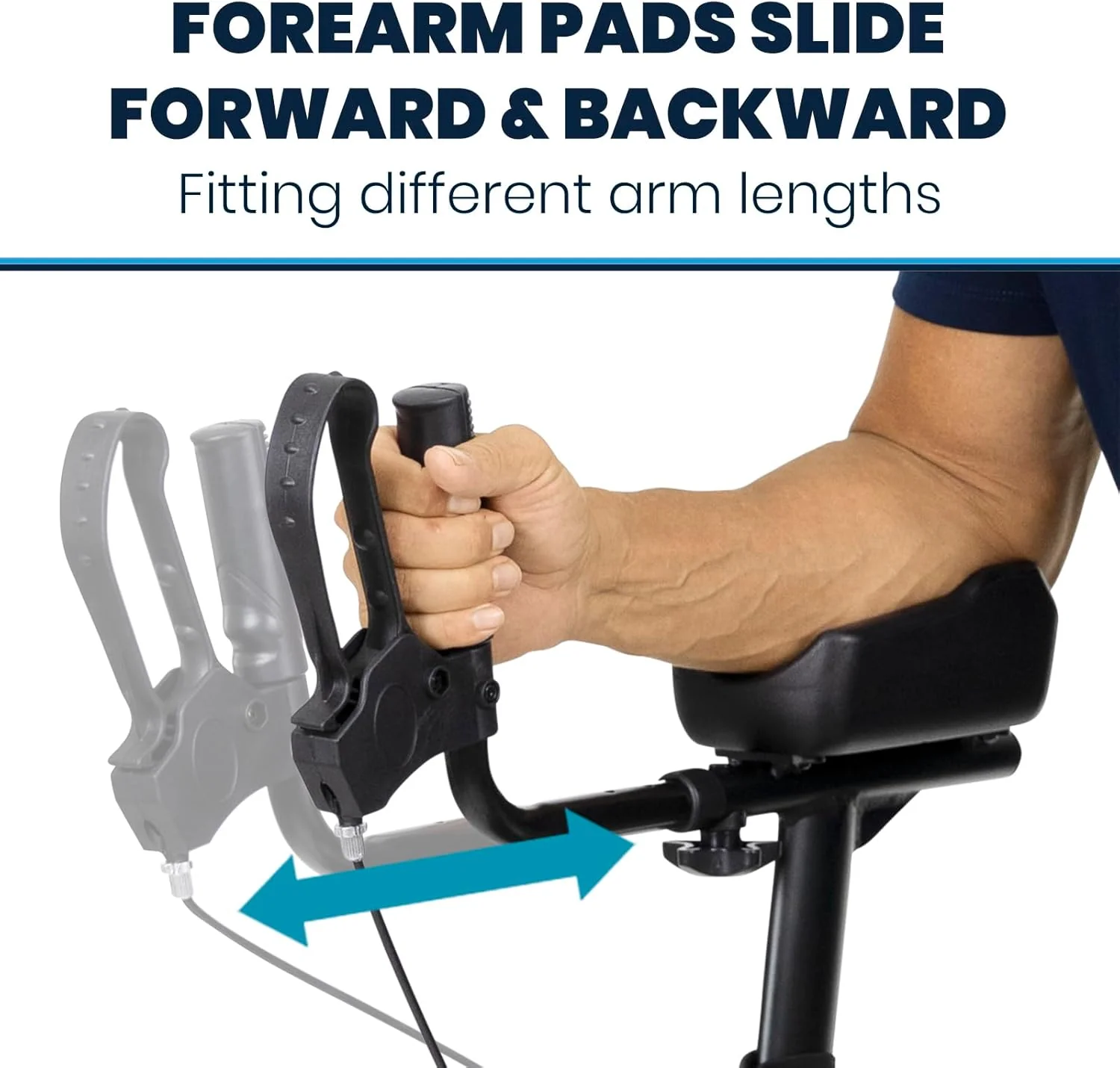 Senior Upright Mobility Walker With Seat - 300lb Capacity - Image 4