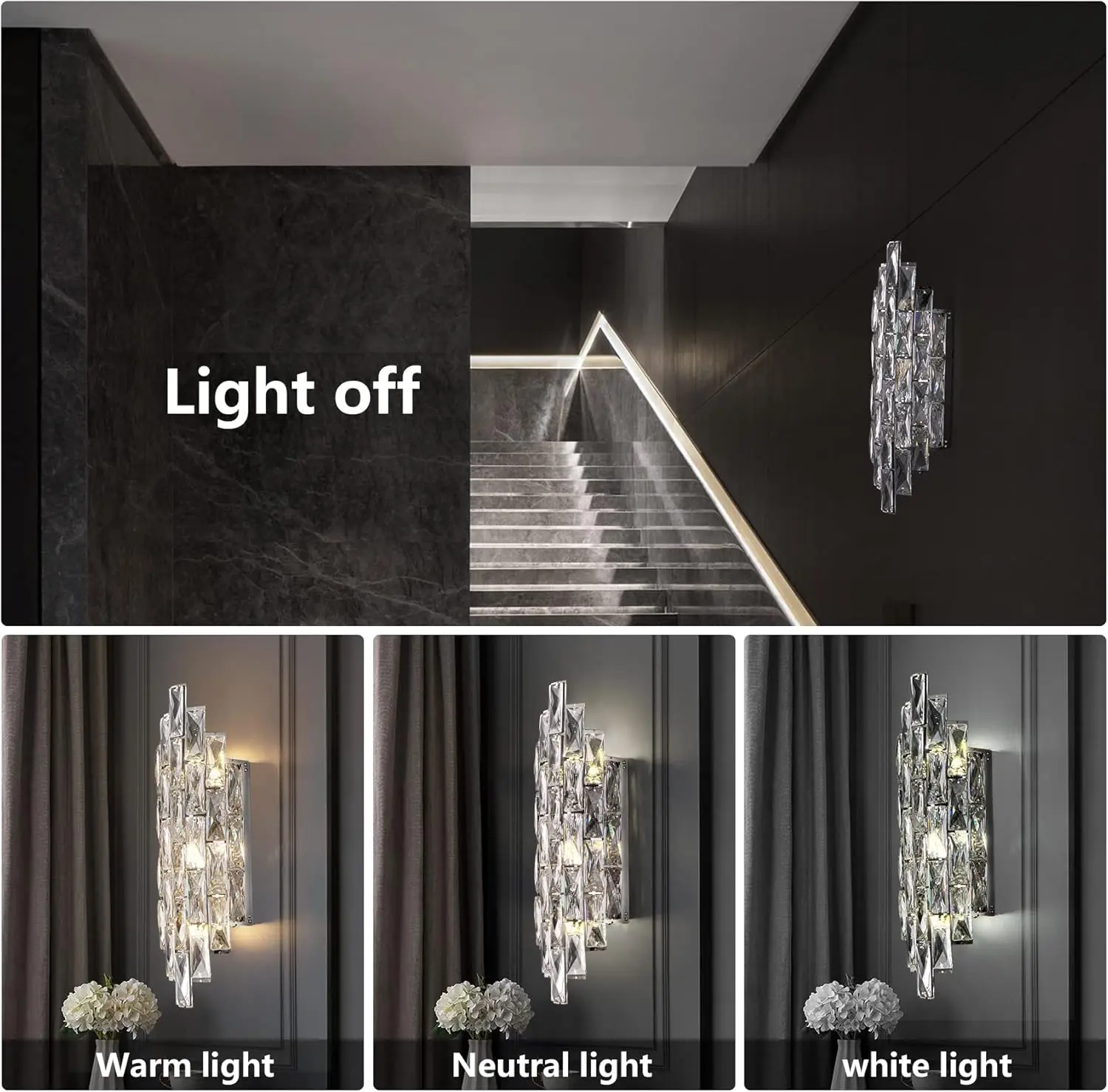 Shell Crystal Wall Light - Image 3