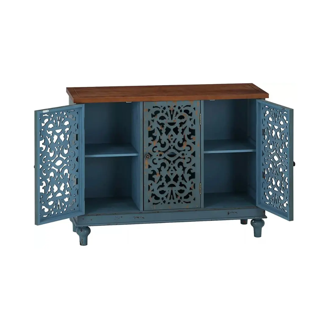 Simon Antique Sideboard Buffet Cabinet - Image 3