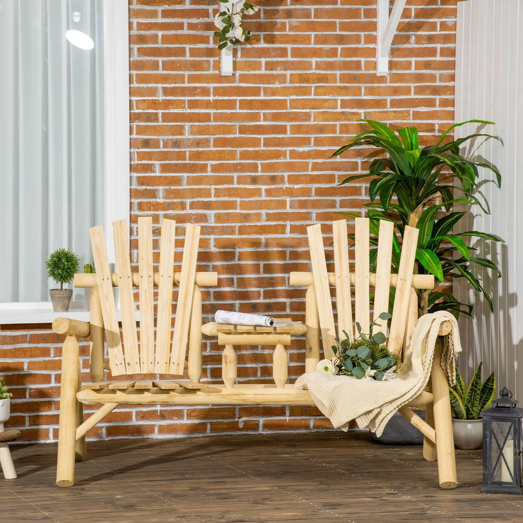 Simpson Wooden Adirondack Chair - Image 7