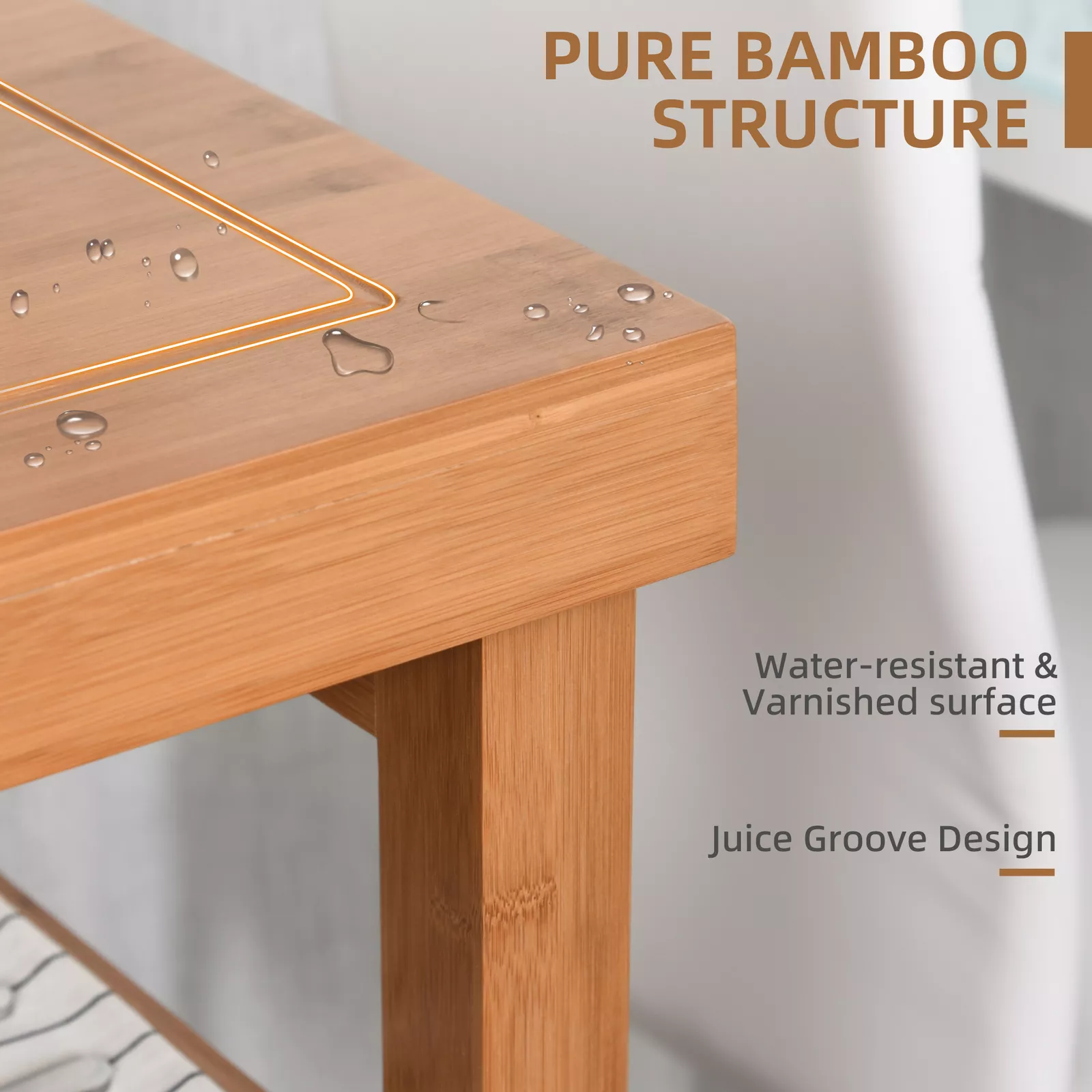 Sinead Portable Kitchen Island Cart - Image 4