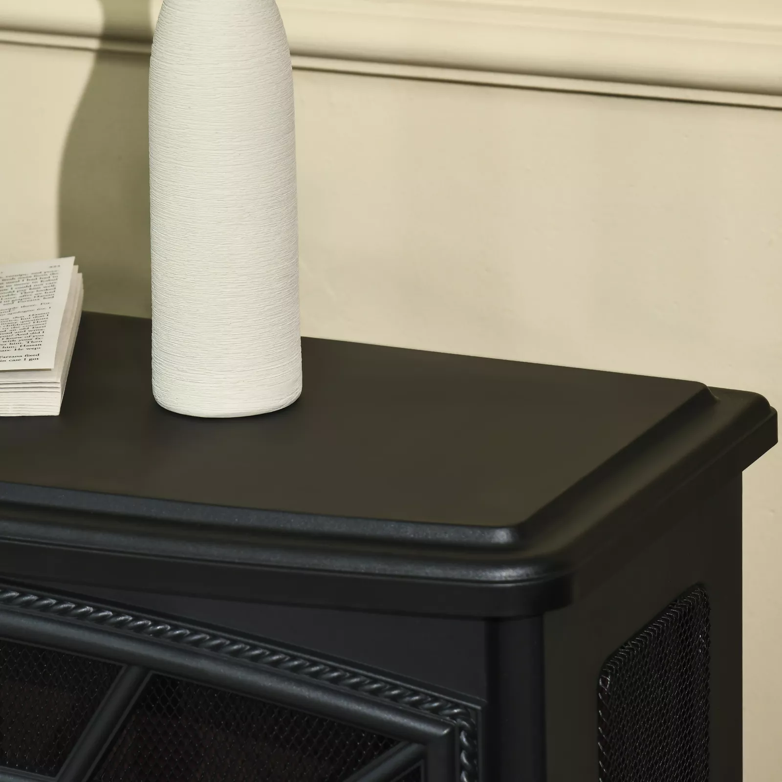 Small Decorative Electric Log Fireplace - Image 4