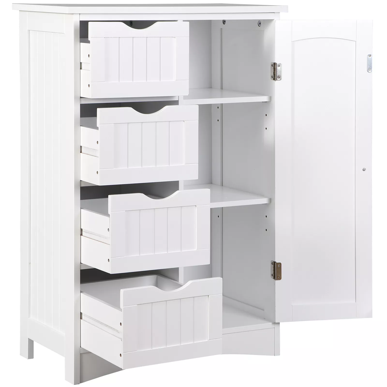 Small Freestanding Bathroom Linen Cabinet - Image 2