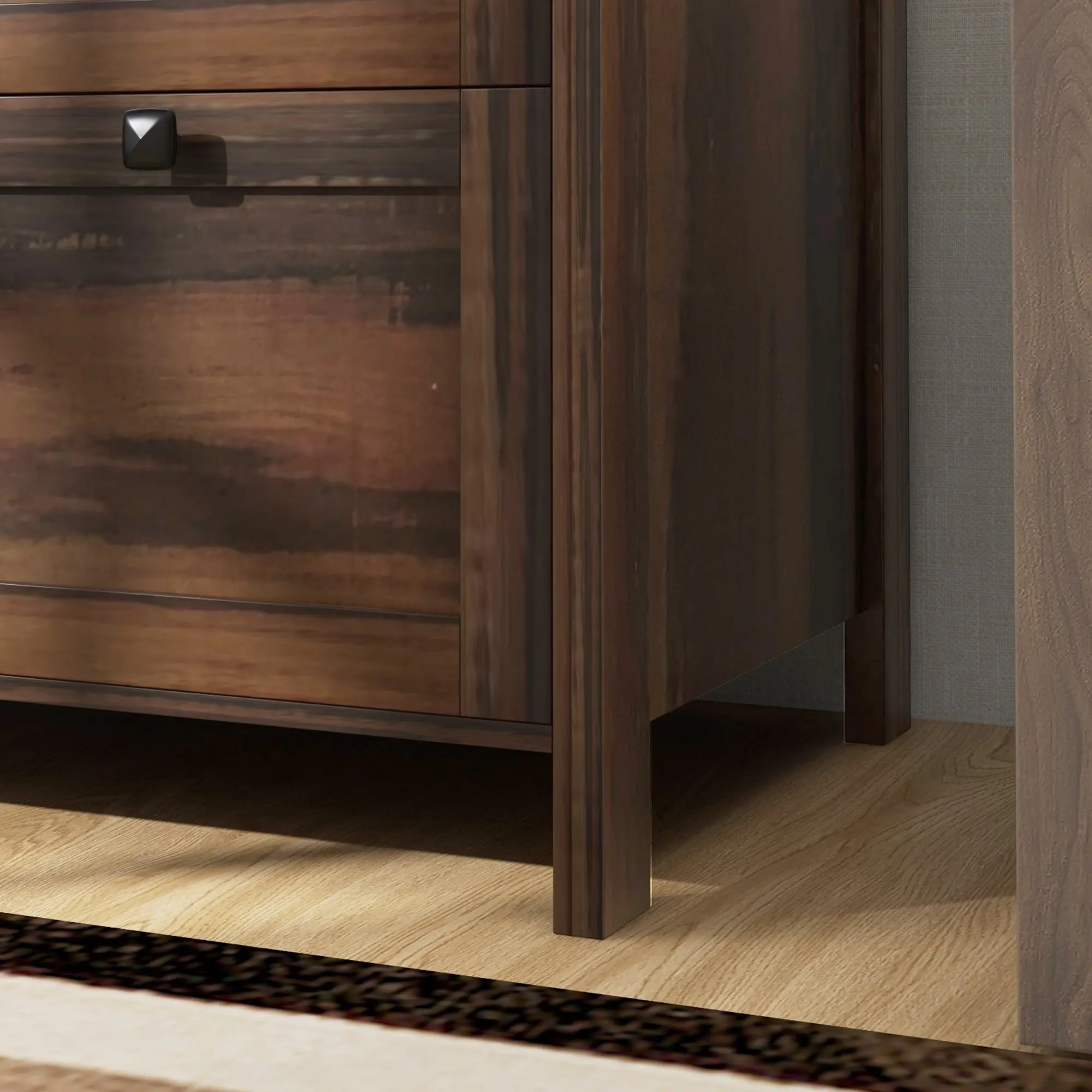 Solis 2 Drawers Lateral Filing Cabinet With Lock - Image 4