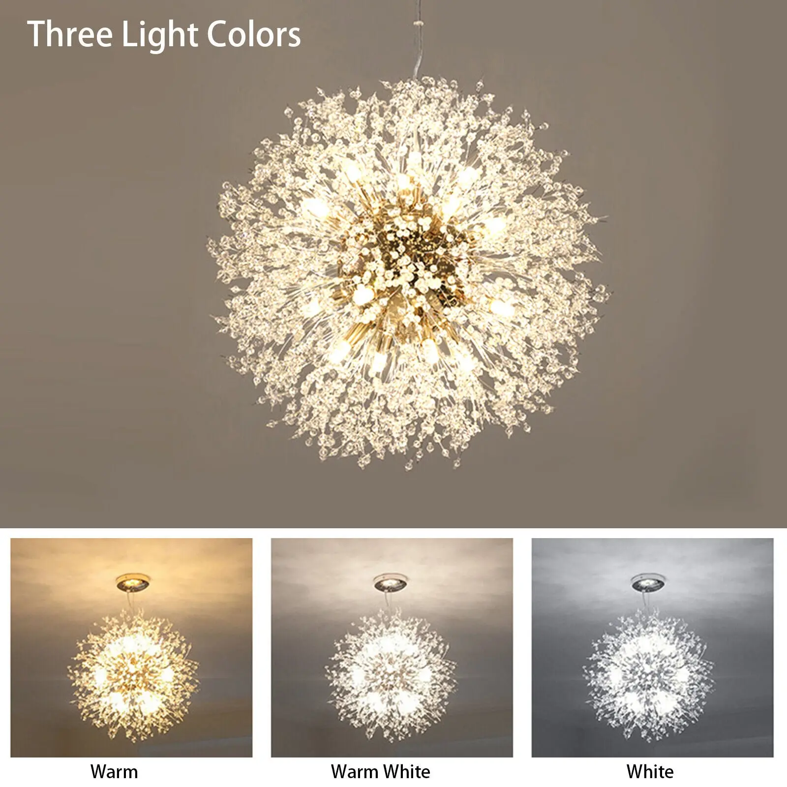 Sparks Sputnik Modern Dining Room Chandelier - Image 4
