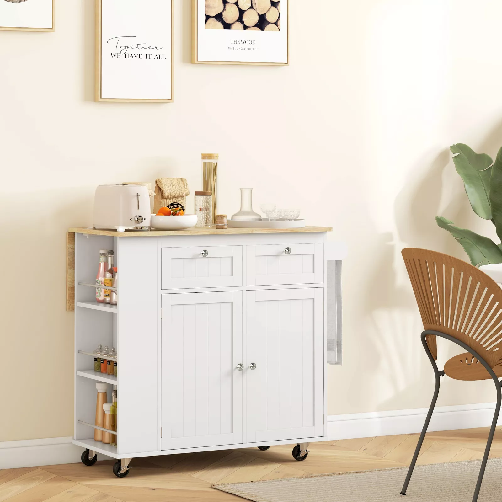 Spence Drop Leaf Kitchen Island - Image 3