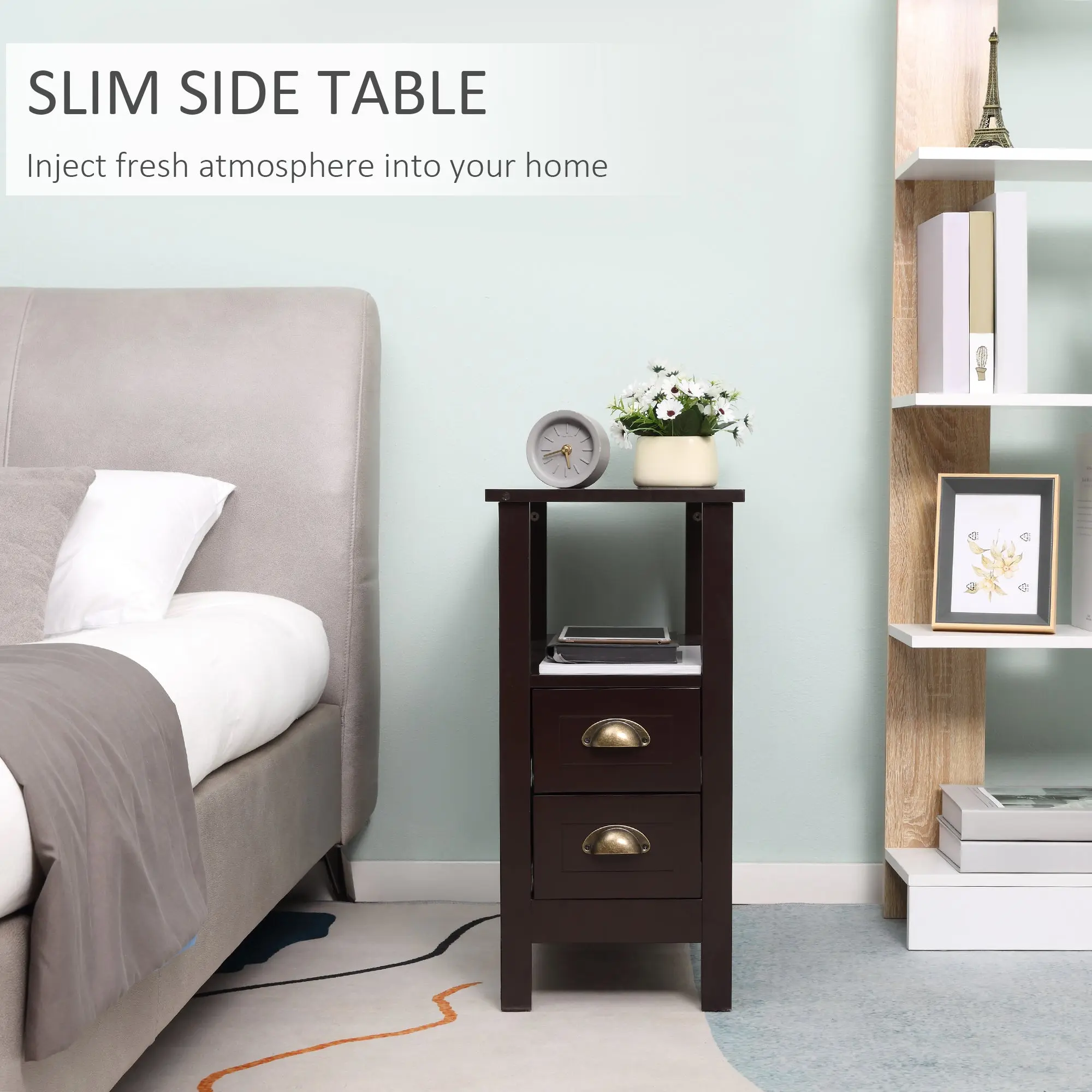 Spence Slim Living Room End Table - Image 2