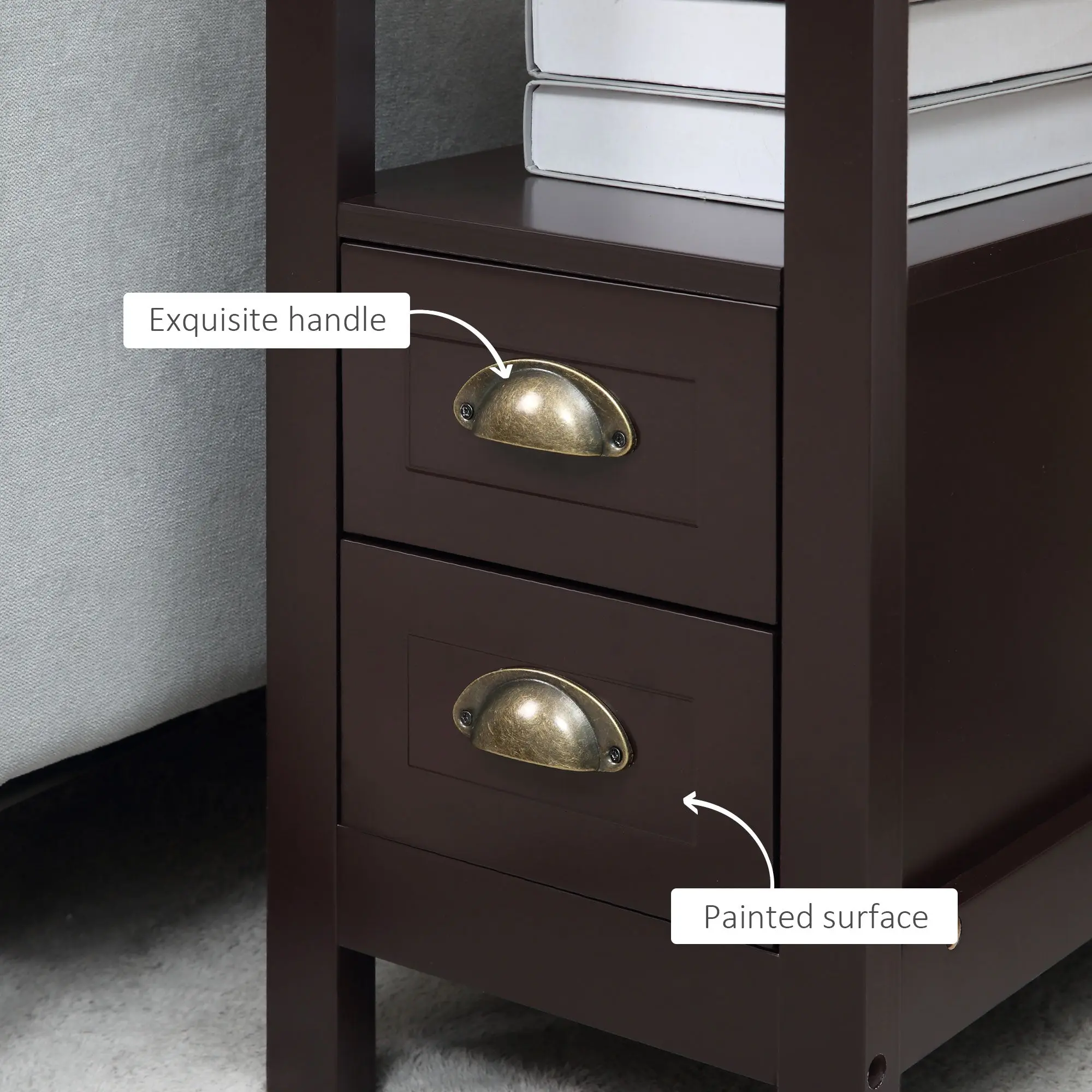 Spence Slim Living Room End Table - Image 5