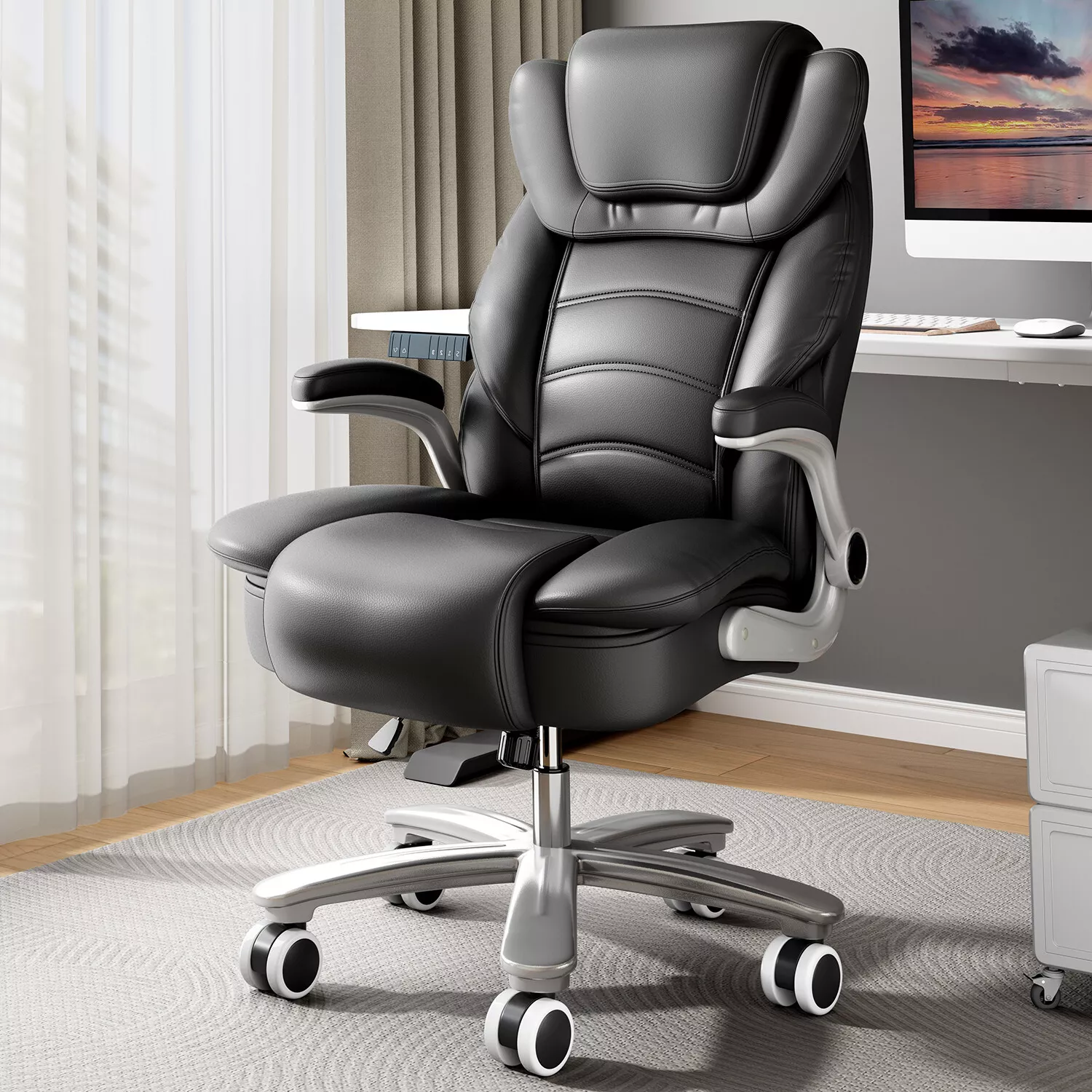 Tapia Big & Tall Ergonomic Office Chair - Image 8