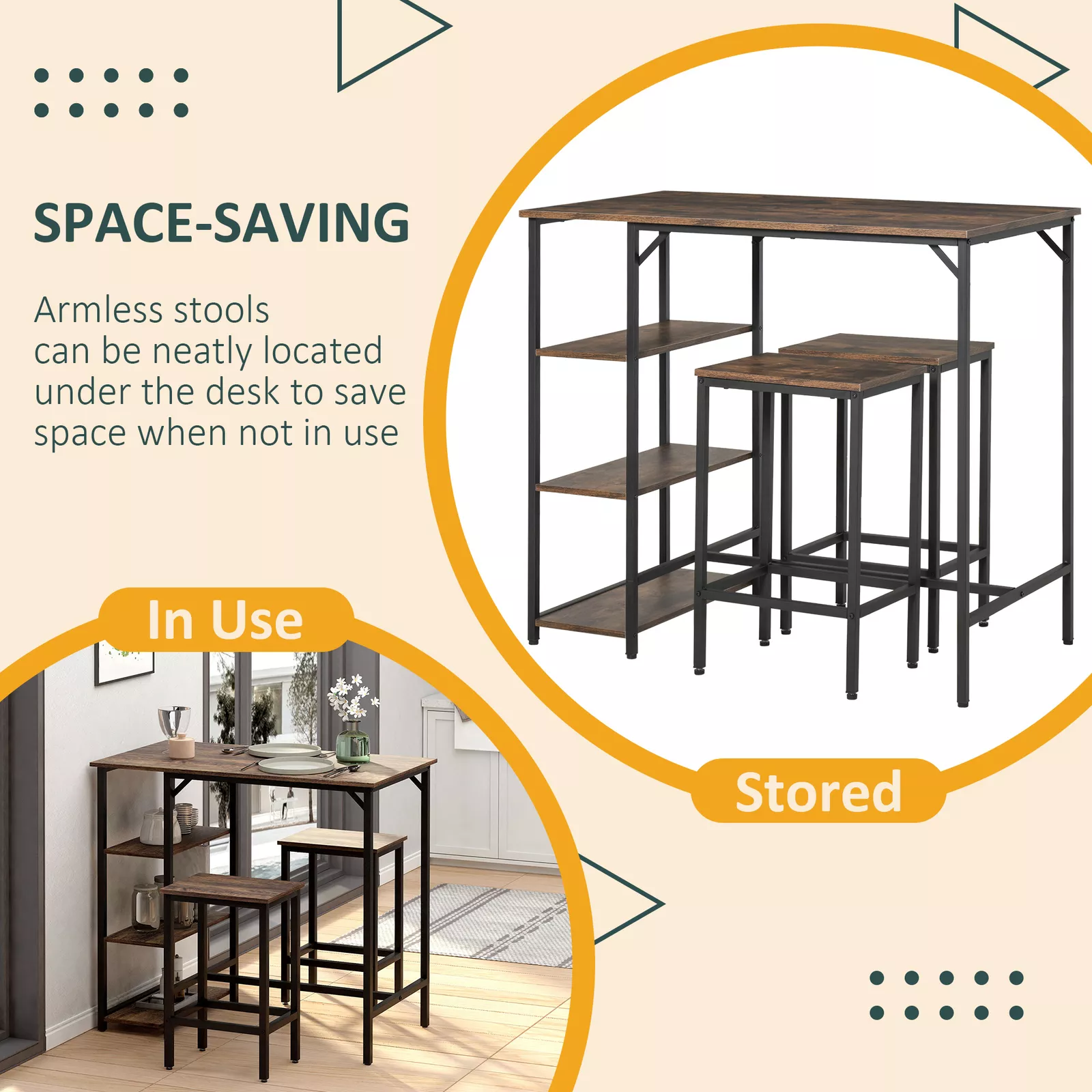 Taylor Kitchen Counter Height Dining Table - Image 3
