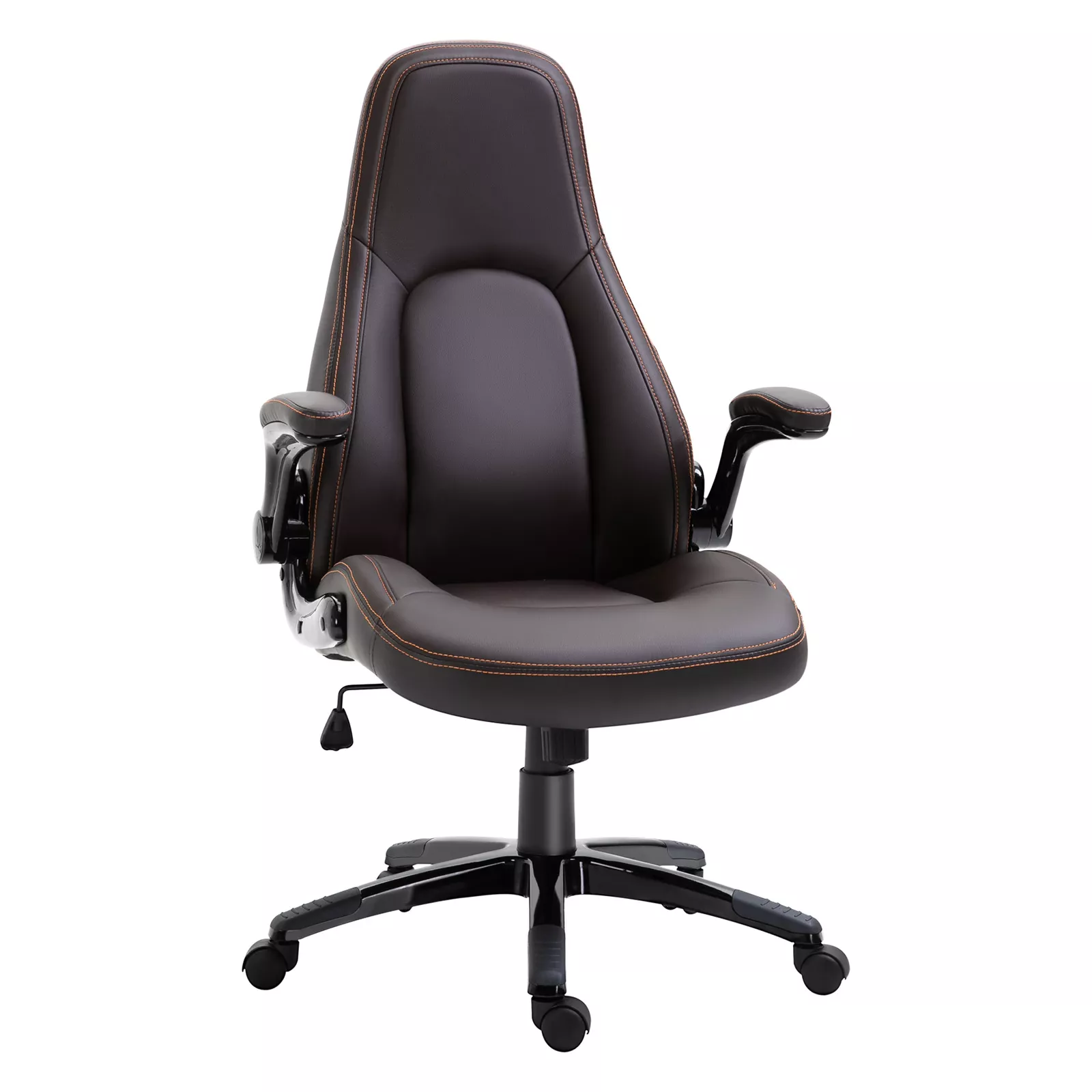 Terry Leather Home Office Desk Chair - Image 2