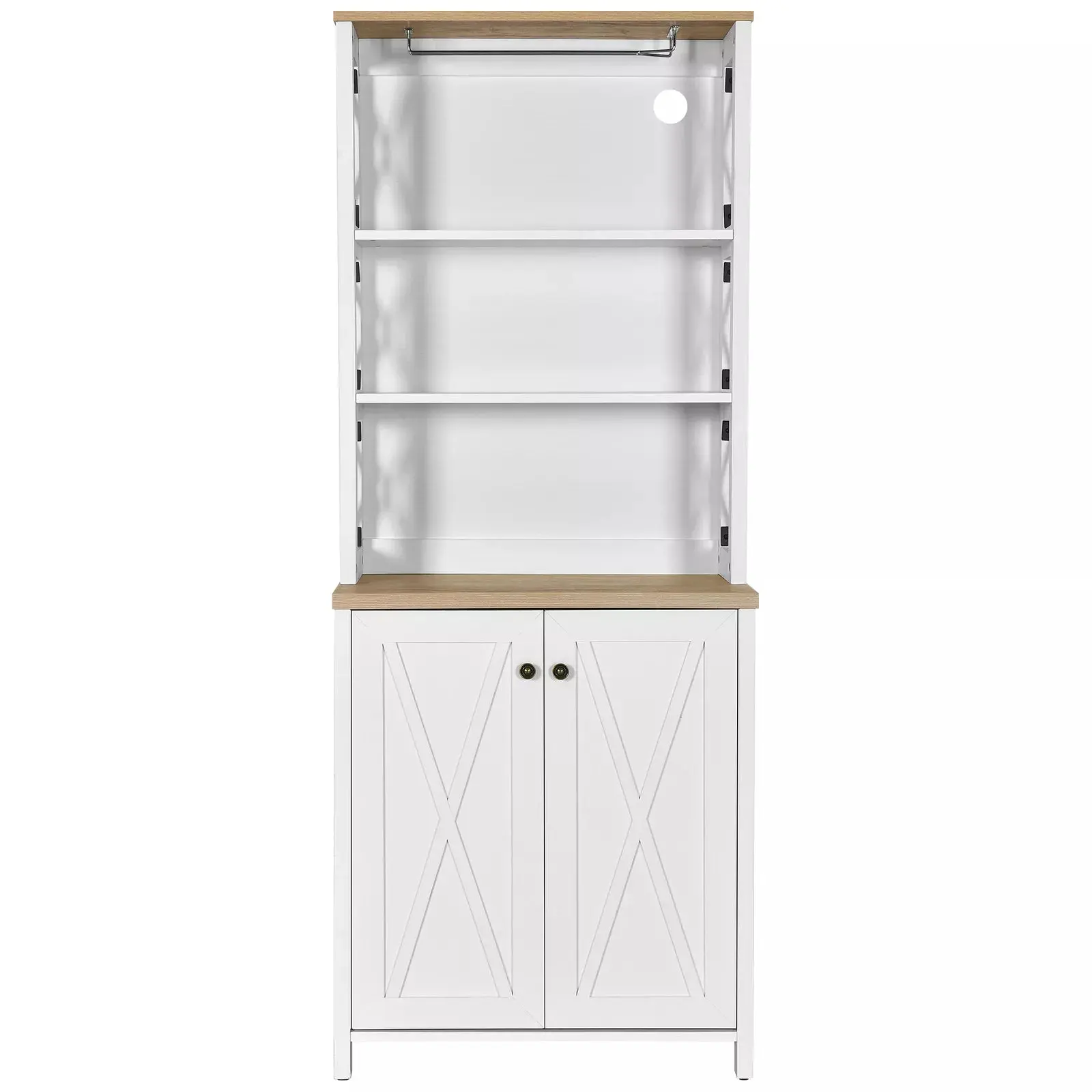 Thalia Kitchen Pantry Cabinet Hutch - Image 3