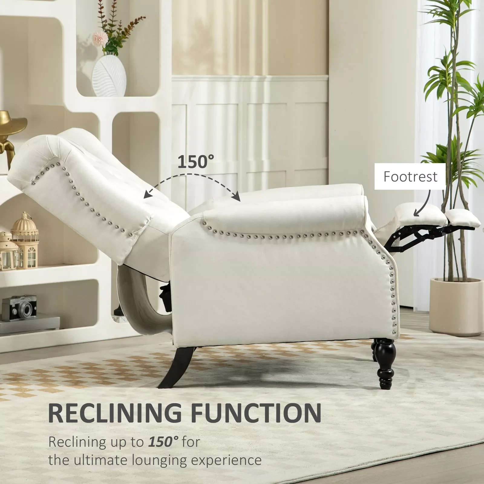 Theo Manual Recliner Sofa - Image 4