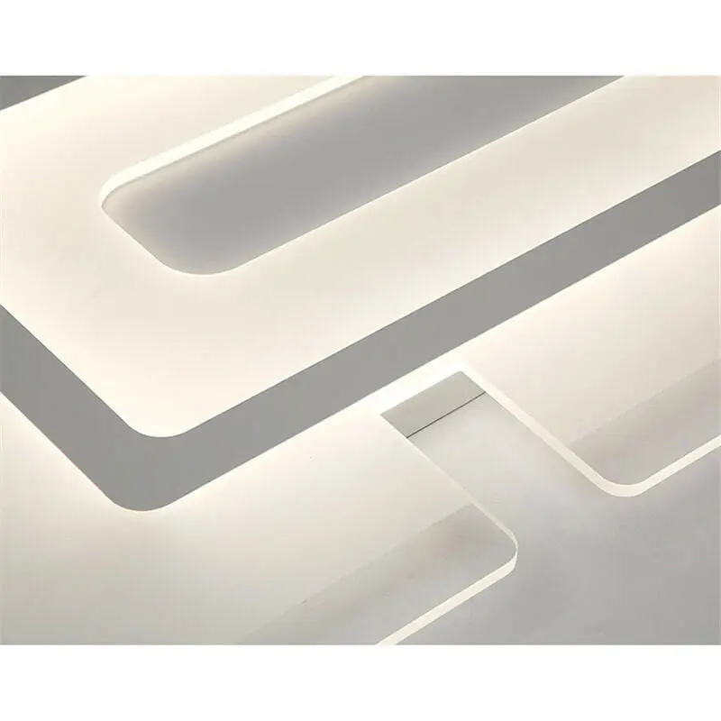 Thin Square Flush Mount Ceiling Light - Image 5