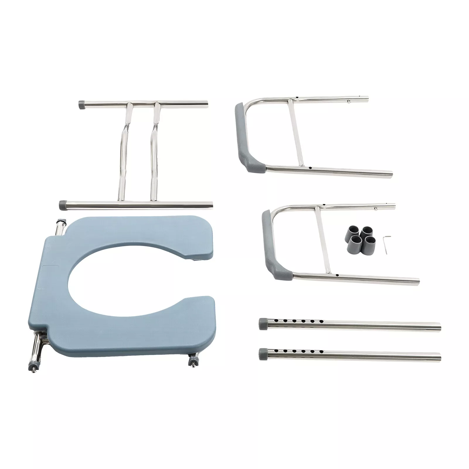 Toilet Commode Seat Riser With Handles - Image 7