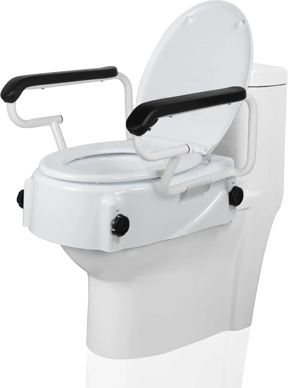 Toilet Seat Riser With Handles (Raise Handle) - Image 2