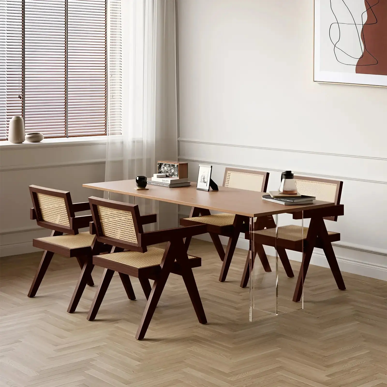 Trey Rattan Accent Armchair - Image 2