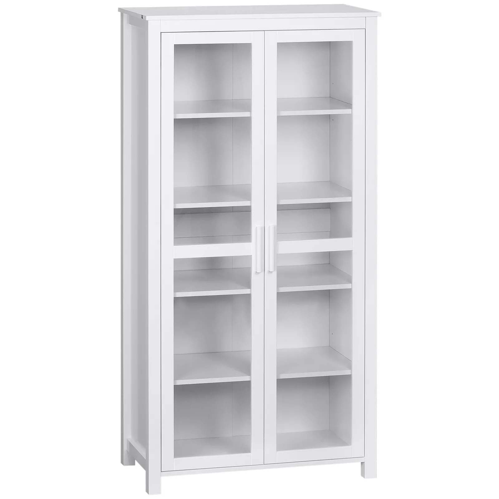 Tristan Glass Kitchen Pantry Cabinet - Image 2