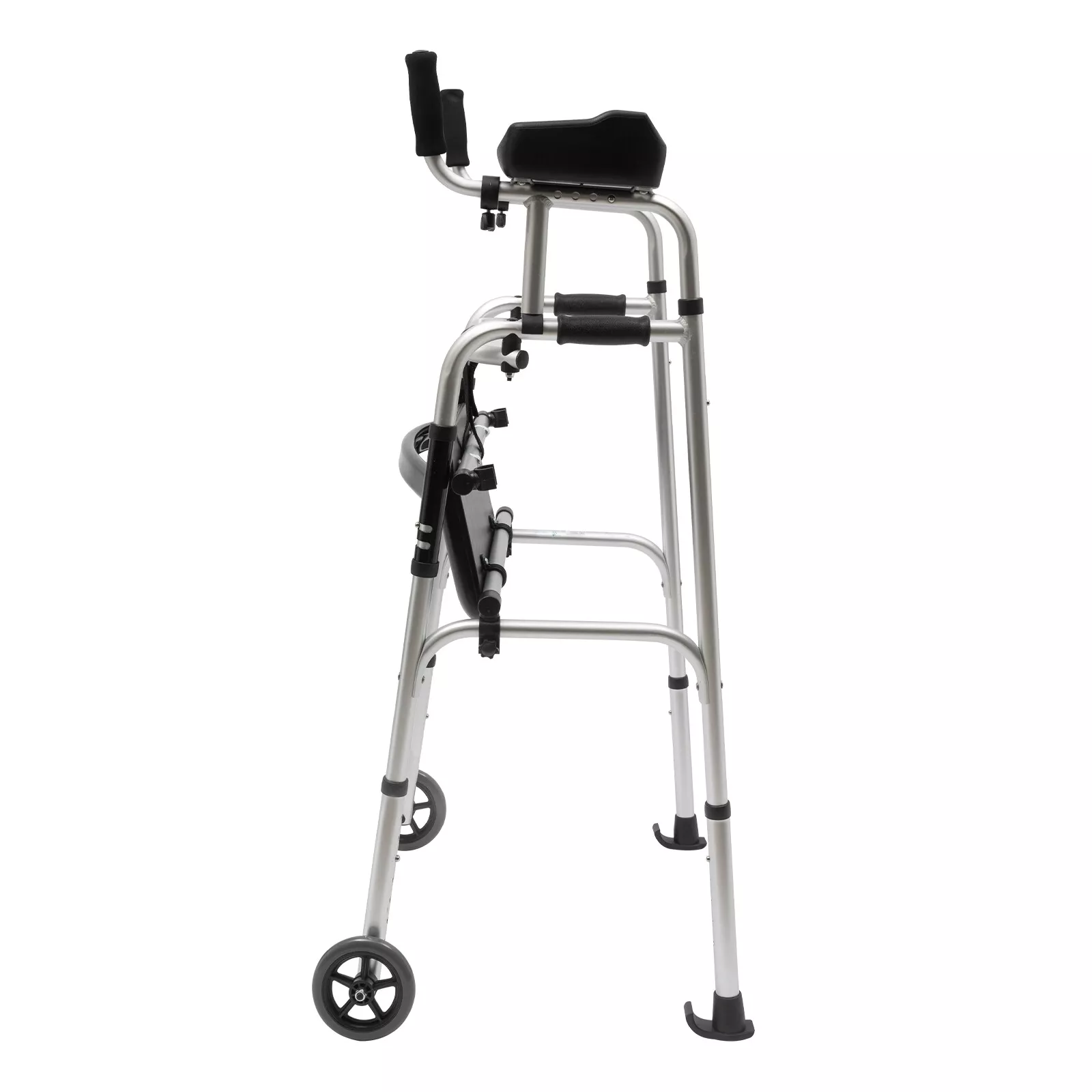 Upright Elderly Mobility Walker With Seat - Image 2