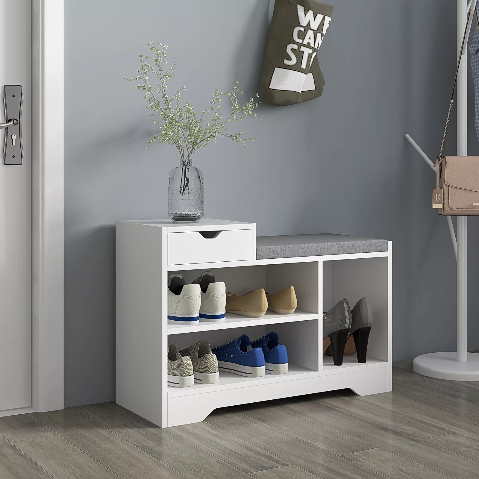 Vaughn Entryway Storage Bench - Image 8