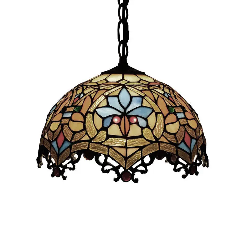 Vintage Tiffany Kitchen Pendant Light - Image 2