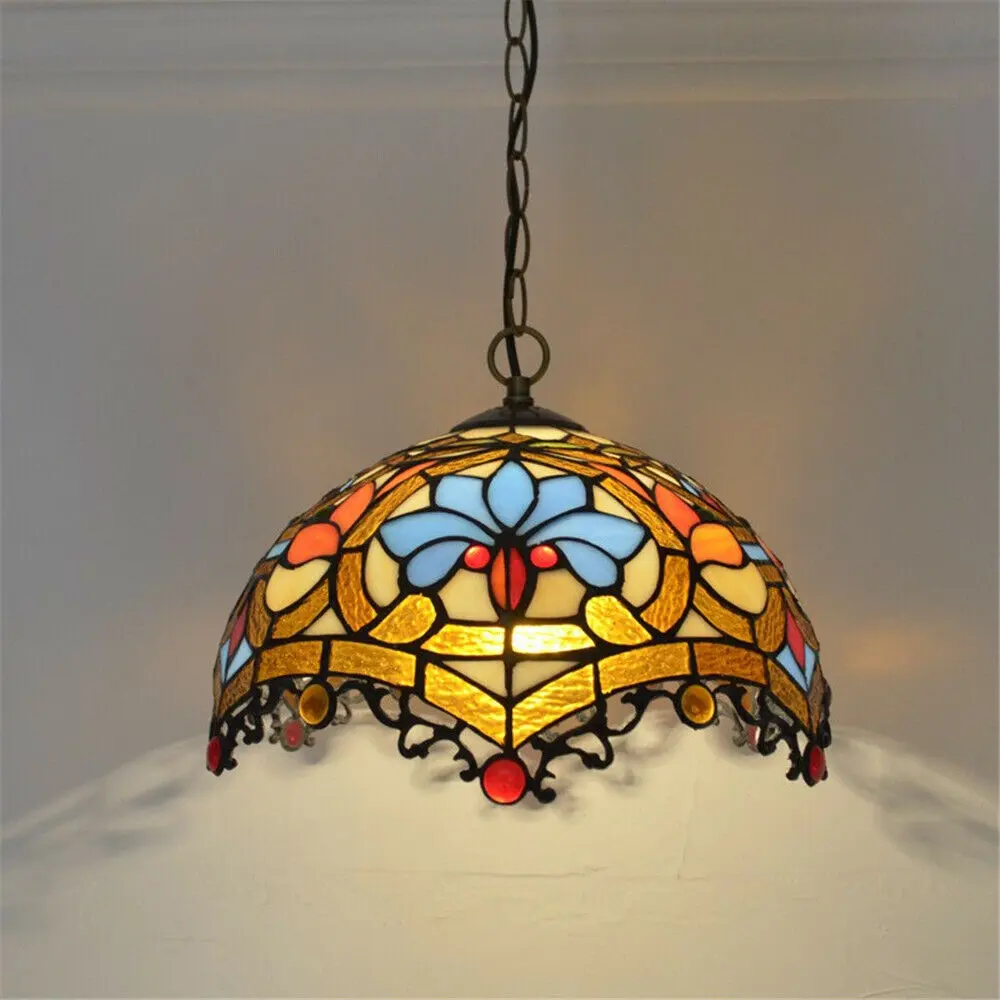 Vintage Tiffany Kitchen Pendant Light - Image 3