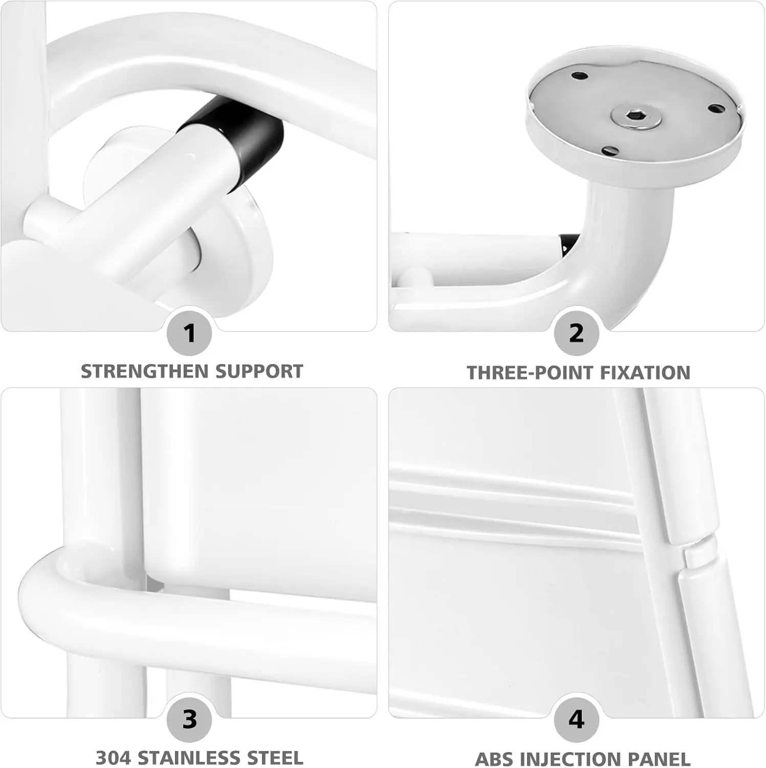 Wall Mounted Folding Shower Seat - Image 4