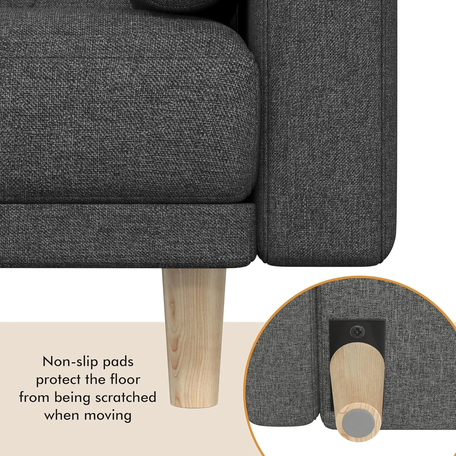 Watson Bedroom Futon Sofa Bed - Image 5